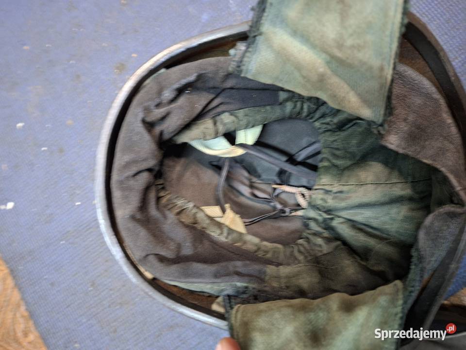 Kask PRL WSK WFM SHL Junak Motorynka Romet Komar Koszalin