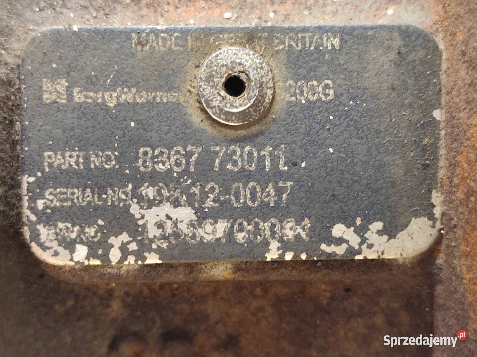 Turbosprężarka VALTRA N 163 699956