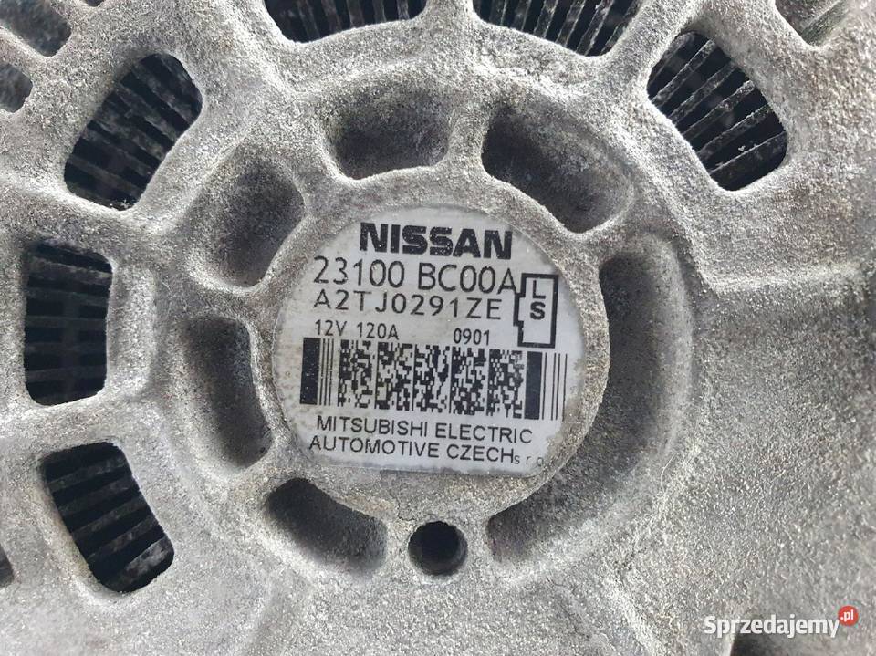 ALTERNATOR Nissan Qashqai 16 16V Mitsubishi Chełm