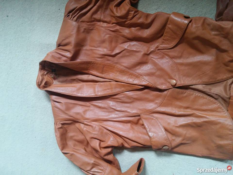 komplet skorzany kurtka spudnica torebka łódzkie Łódź