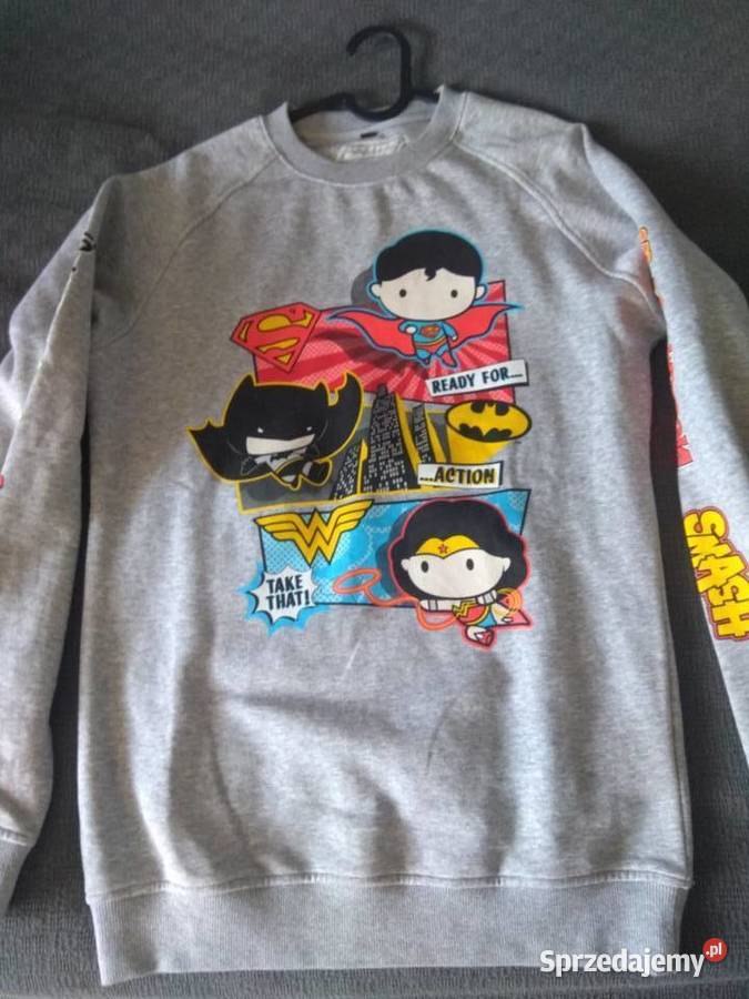 Bluza S unisex Justice League bawełna nowa bez Odzież codzienna