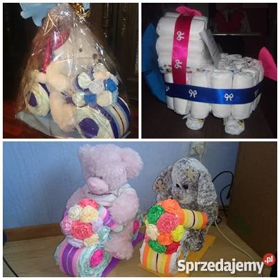 Rowerek z pampersów Pozostałe Chełm sprzedam