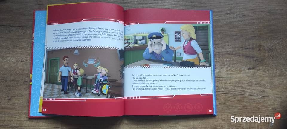 Książka STRAŻAK SAM Ruszam na pomoc STAN IDEALNY Oświęcim
