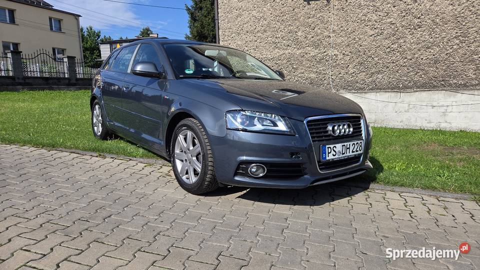ładnie Audi A3 SLine 18 160 hak Wieszowa sprzedam