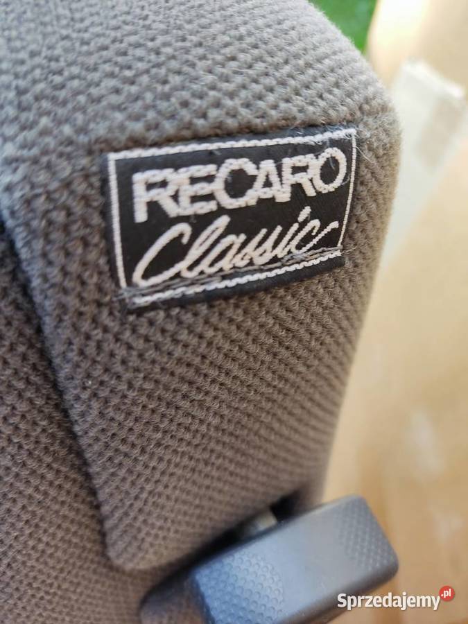 Fotel sportowy siedzenie kierowcy Recaro Classic Głuchołazy