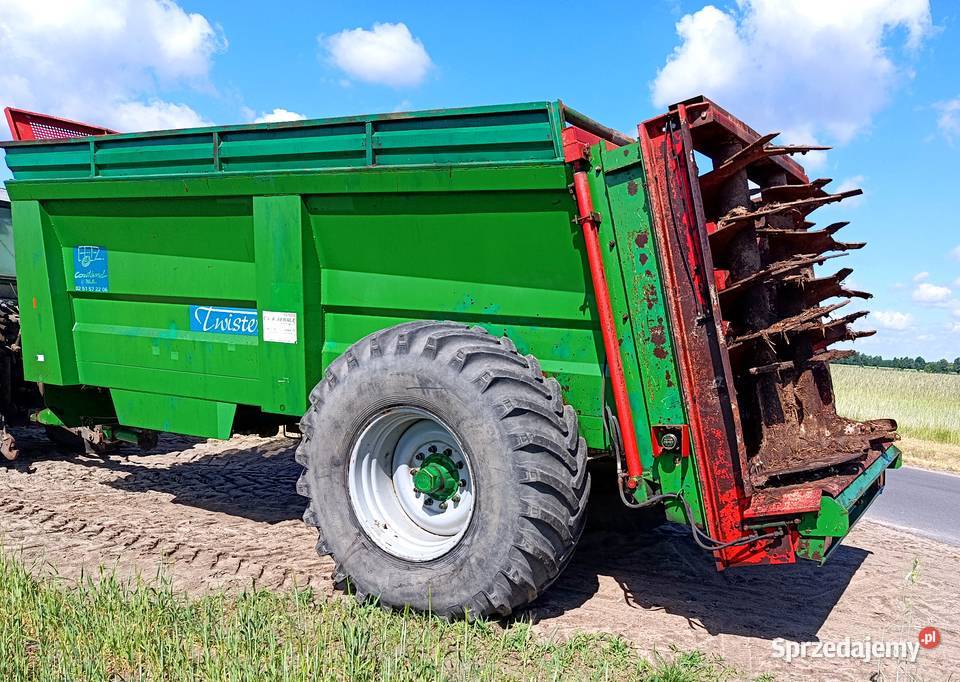 Rozrzutnik obornika Coutand Twister 1416 ton Rozrzutniki obornika Poddębice