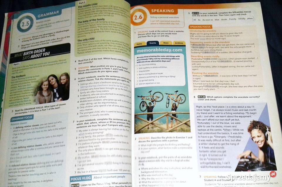 Focus 4 Second Edition Students Book Poziom B2B2 Rok wydania 2020 Pozostałe Chełm