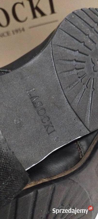 Buty zimowe z naturalnej skóry licowej Lublin sprzedam