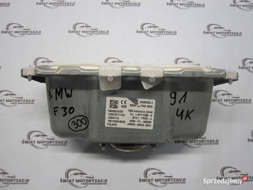 BMW F30 12r AIRBAG poduszka pasażera 9205197 sprzedam