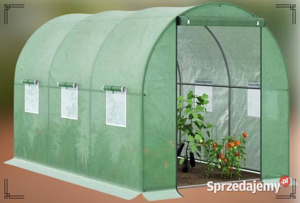 TUNEL foliowy OGRODOWY zielony UV4 3x2x2m 6m2 Kielce