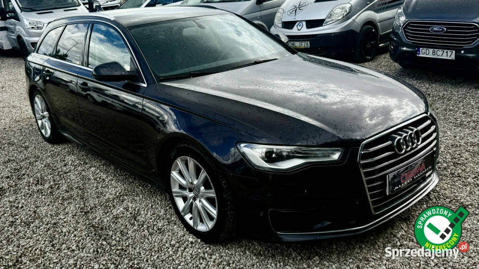 Audi A6 Avant 20 tdi Ultra 190 bi xenon ledy Zarejestrowany w Polsce Gdańsk
