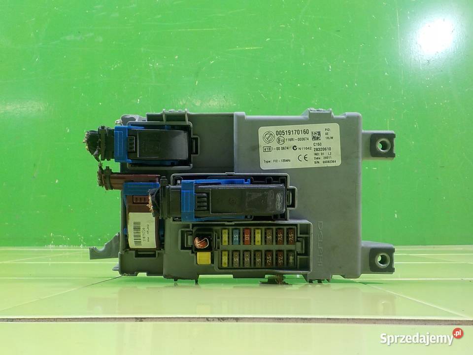 FIAT DOBLO II 13 MJET 12r skrzynka bezpiecznikow osobowe Suków