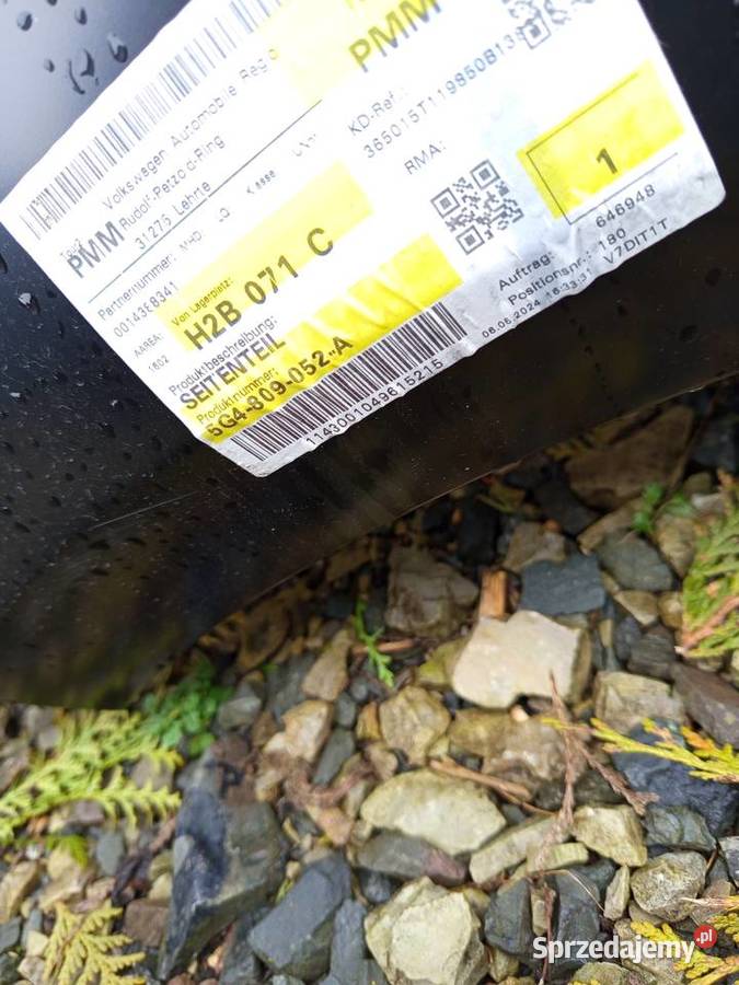 Błotnik tylny prawy golf 7 5d nowy podkarpackie Rzeszów sprzedam