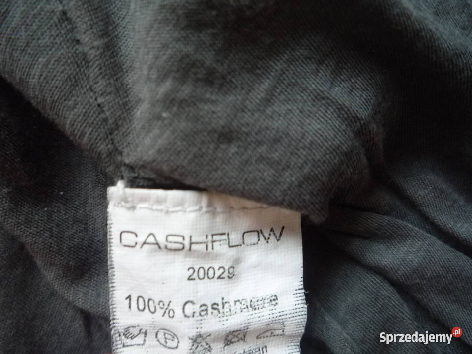 Cashflow 36S Szary dłuższy kardigan 2 warstwy Szczecin