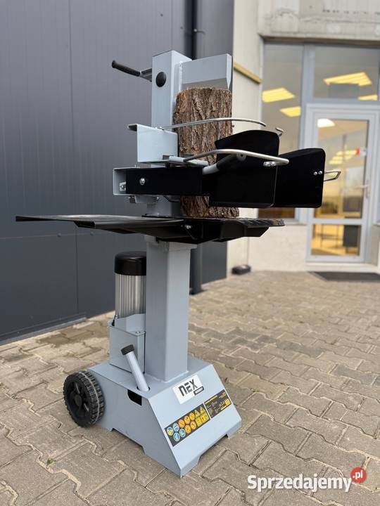 Hydrauliczna łuparka pionowa NEX 8 ton silnik Hipolitów