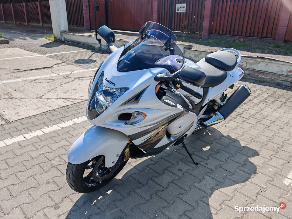 Suzuki Hayabusa Gsx 1300 R White Ice Blue 2010 lubelskie