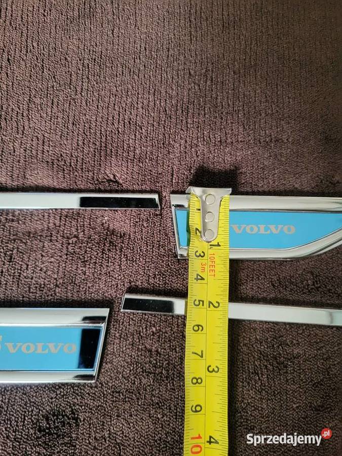 Metalowe emblematy VOLVO na błotniki komplet 4 Gliwice