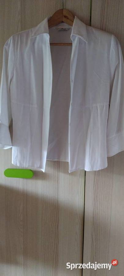 Bluzka damska w kolorze białym 3/4 Lublin