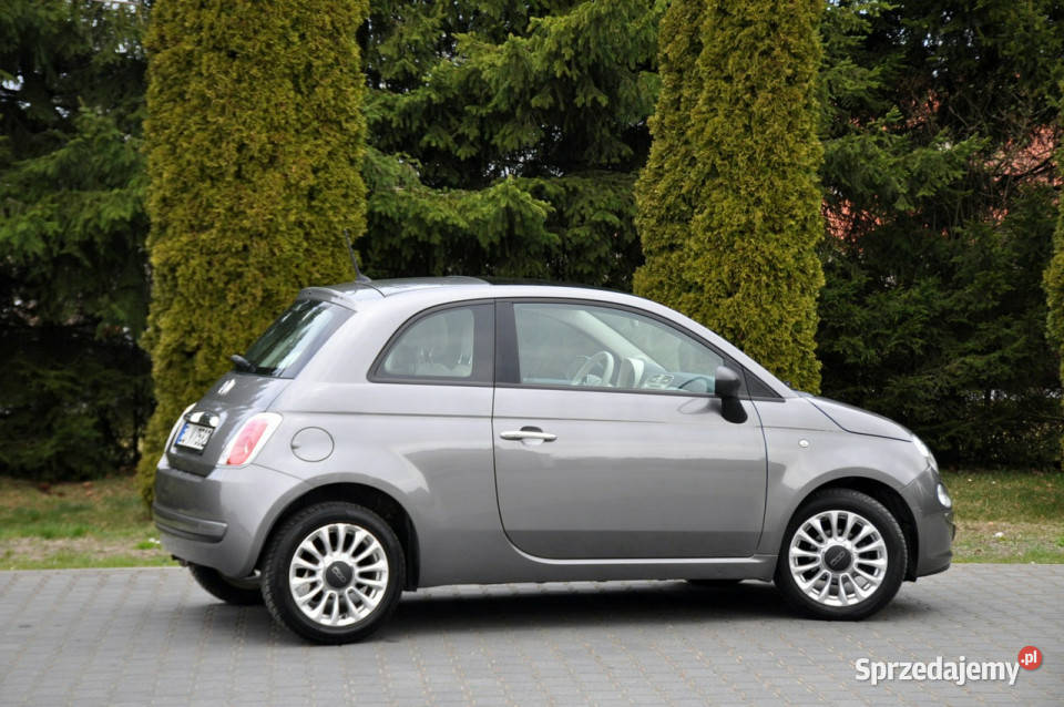 Fiat 500 12i69PanoramaKlimatyzacjaWelurChromI isofix Ostrów Mazowiecka