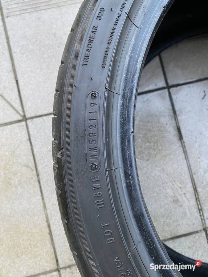 Opona Sumitomo HTR Z5 28530 ZR18 lato Parszów