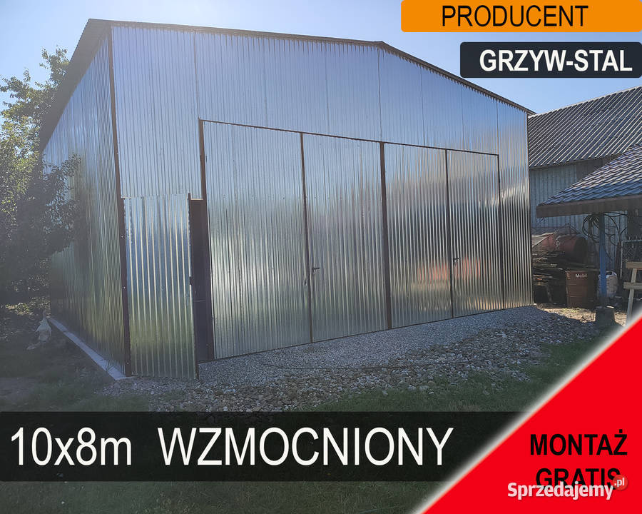Garaż Blaszany 11x10m Wiata Hala Magazyn sprzedam