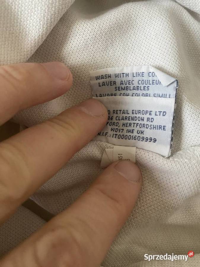 Biała męska koszulka polo RALPH LAUREN S OKAZJA Zamość sprzedam