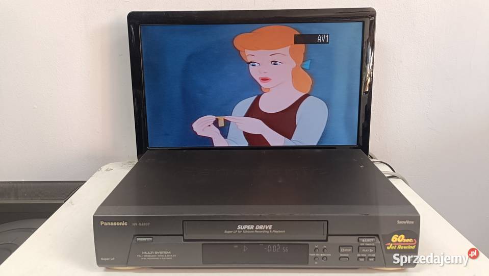 PANASONIC NVSJ207 Sprawny magnetowid Poznań sprzedam