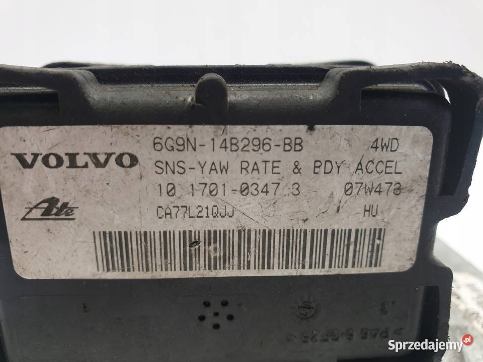Volvo V70 III MODUŁ CZUJNIK ESP 6G9N14B296BB Rudka