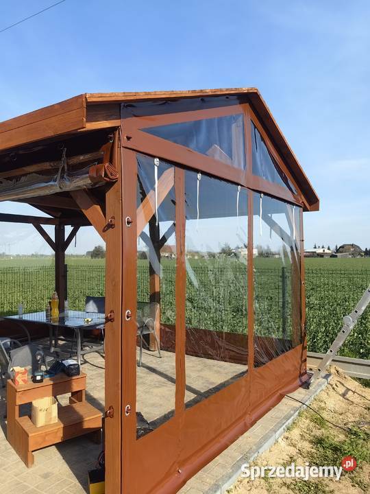 Osłona Zabudowa Tarasu Altanki Całoroczna Altany i wiaty Stęszew