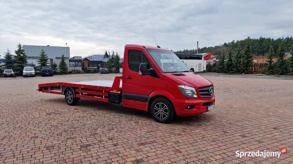 Zabudowa Mercedes Sprinter Laweta Najazd sprzedam