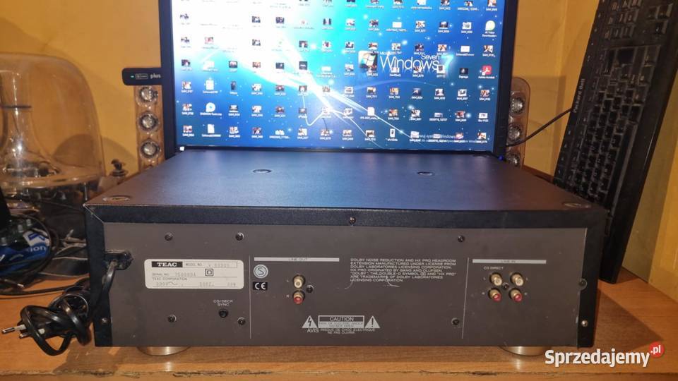 Najwyższej klasy magnetofon TEAC V6030S Dolby B łódzkie Warta