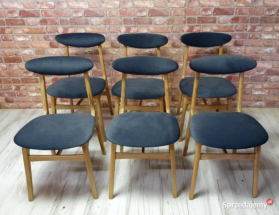 Odnowione krzesło, krzesła Hałas typ 200-190