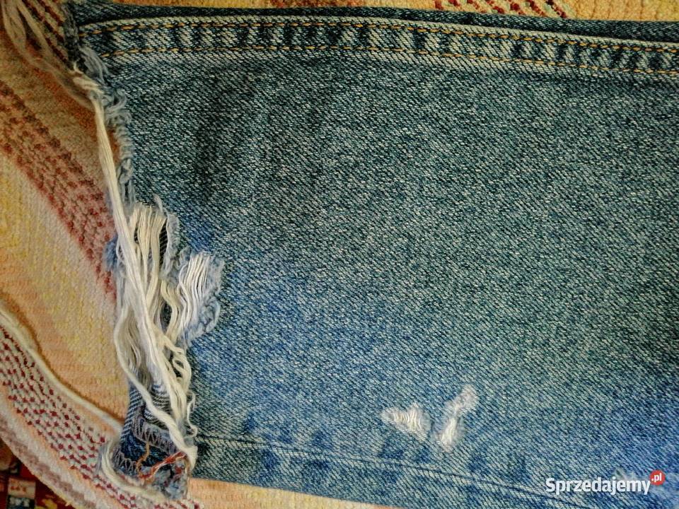 ZARA spodnie dżinsy Ripped jeans boyfriendy