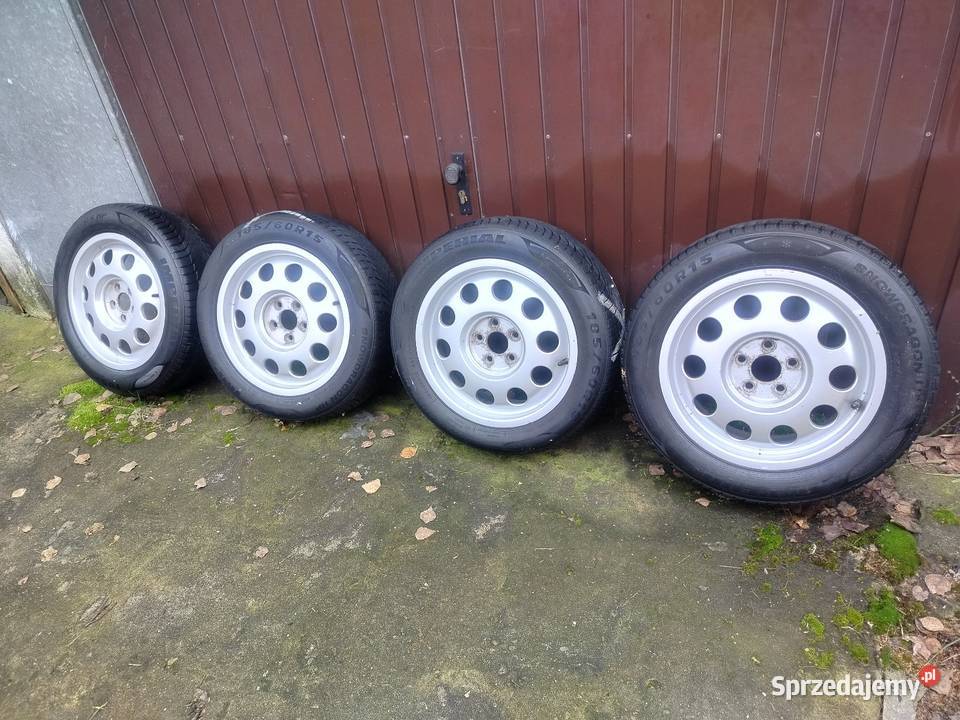 Felgi 15 5 x 100 Audi A3 8L ładne bez dekielków