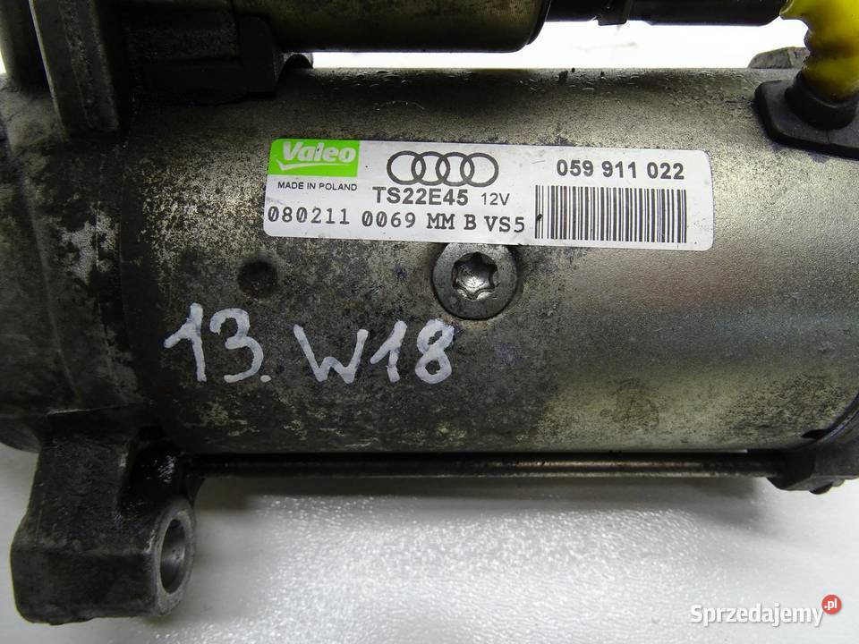 ROZRUSZNIK SILNIKA CCW 059911022 30 TDI AUDI A4 małopolskie