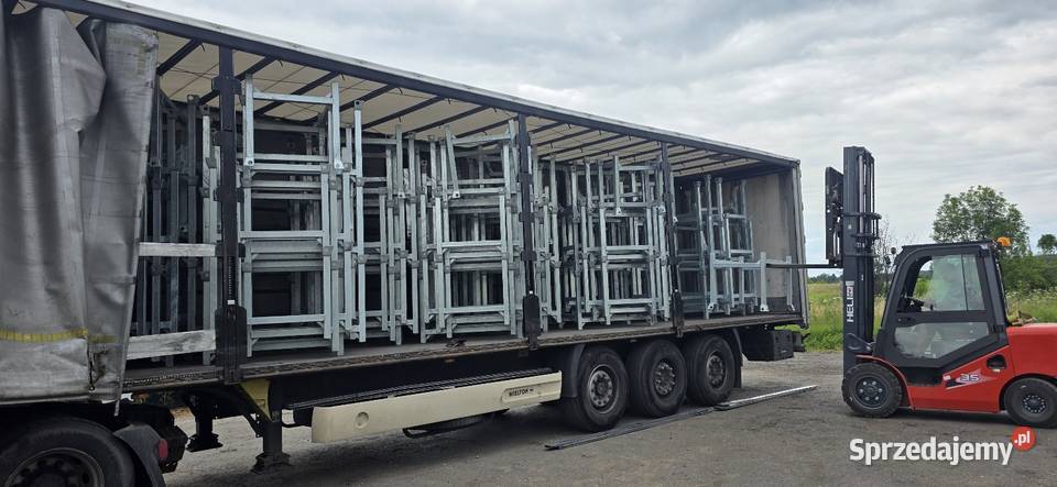 Paleta modułowa kosz metalowy pojemniki paleta Sosnowiec