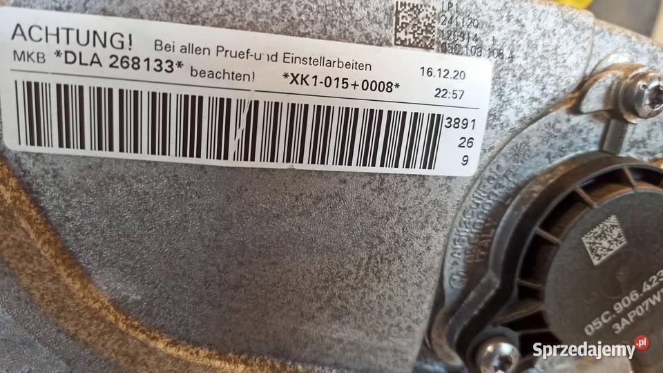 SILNIK AUDI A3 8Y 10 TSI DLAA osobowe