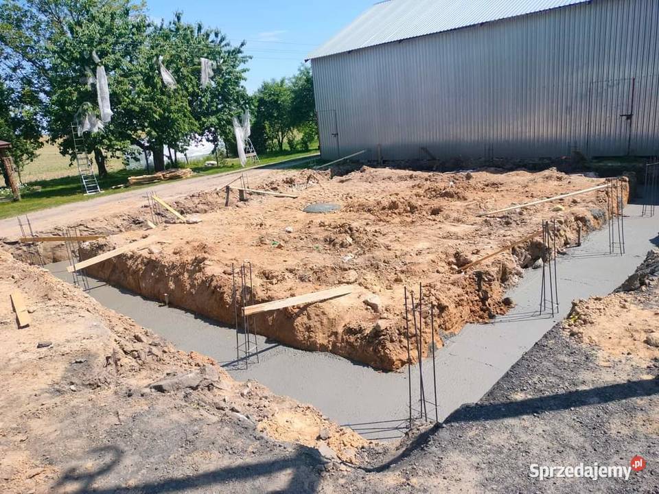 Ławy płyty fundamentowe stany zerowe Wisznice