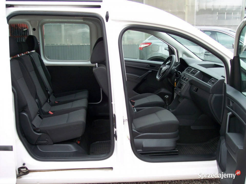 Volkswagen Caddy 20 TDI 5 os SALON 100 wspomaganie kierownicy Warszawa