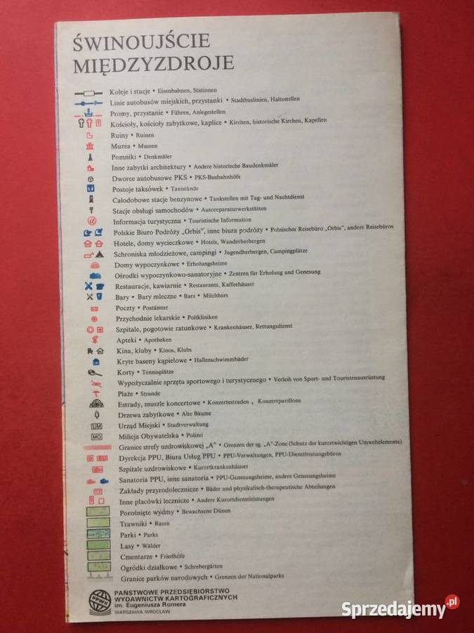 762 Świnoujście Międzyzdroje Plan Uzdrowisk Szczecin