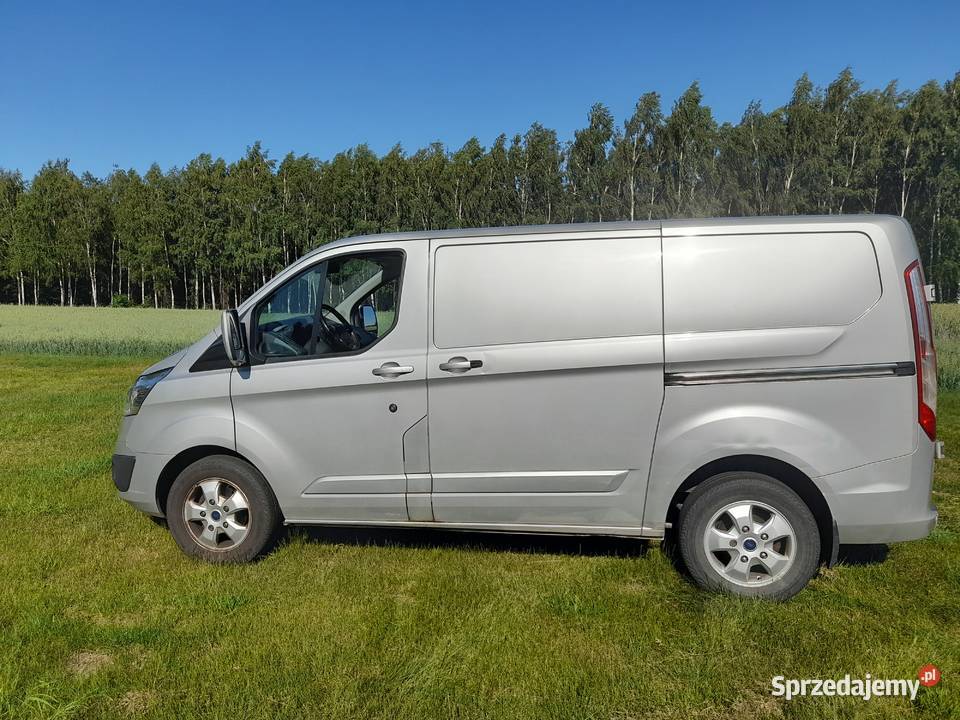 Ford transit custom srebrny Dąbrówka Wielka