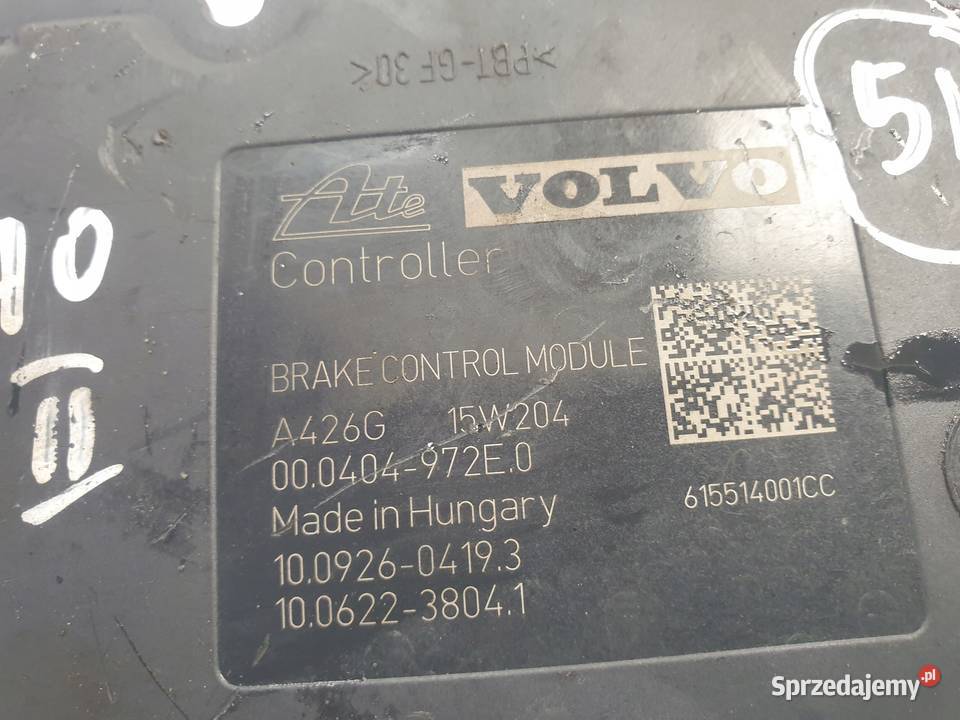 Volvo XC70 II lift POMPA ABS hamulcowa P31423347