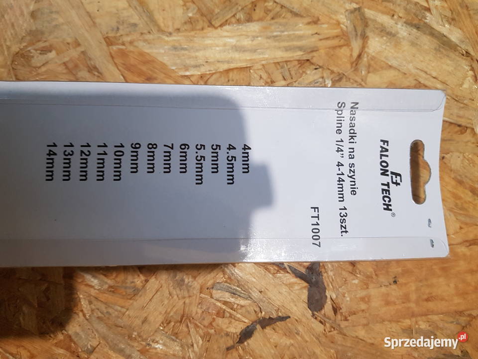 KLUCZE NASADKI SPLINE 12 KĄTNE 13 EL SPLINY 14 Głogowa sprzedam