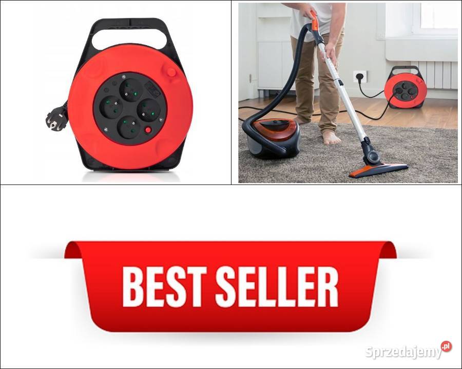 Przedłużacz 10m na bębnie Szczecin