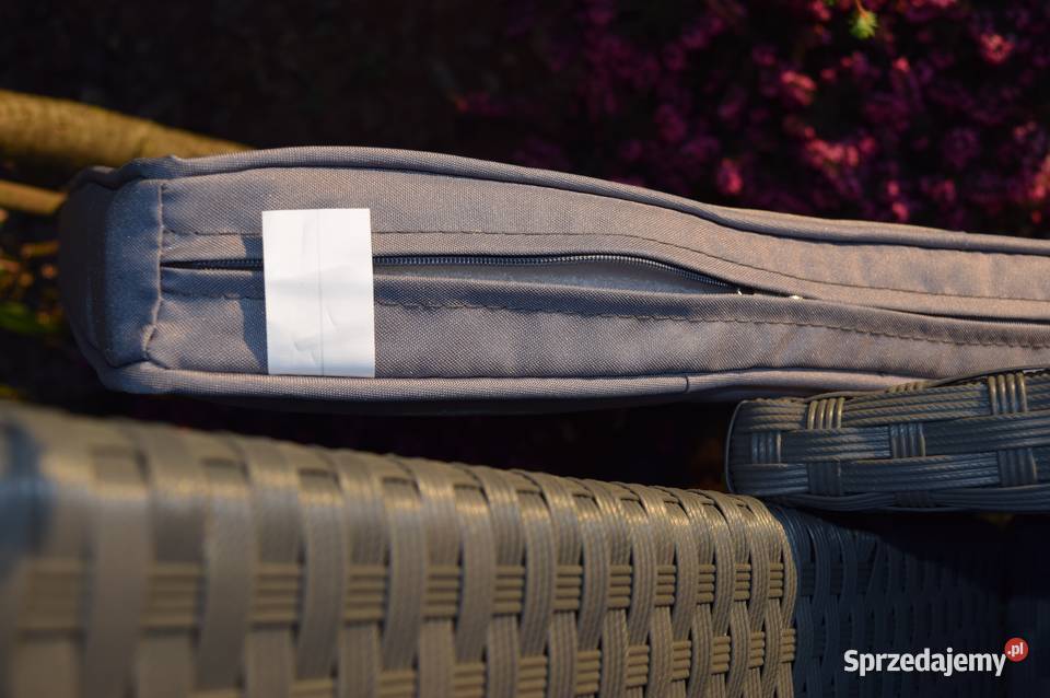 81 zestaw meble ogrodowe technorattan fotel Meble ogrodowe Bosutów