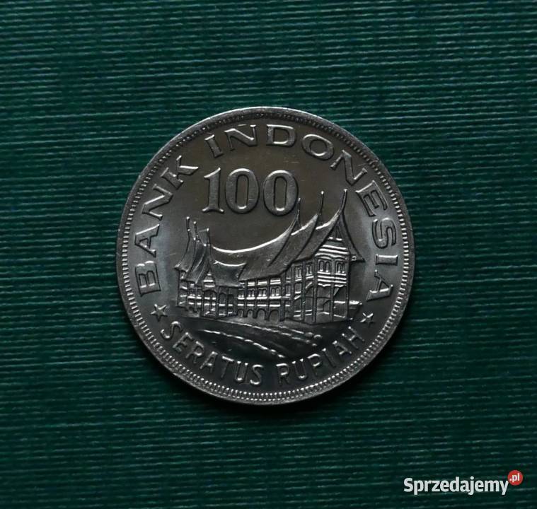 INDONEZJA 100 rupii 1978r Gospodarka leśna