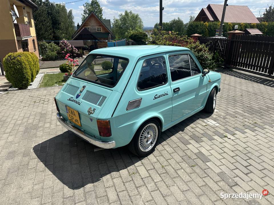 Fiat 126 I seria 1973 Piękny kolor świetny stan