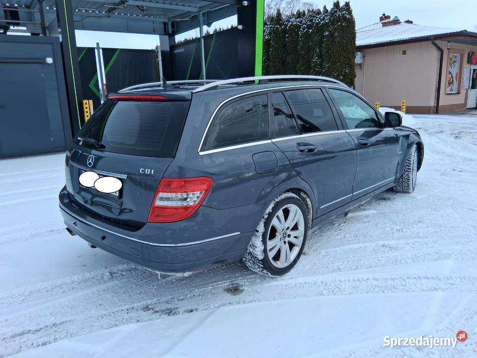 Mercedes C 204 22CDI Automat Ksenon Skóra elektryczne lusterka lubelskie Poniatowa-Kolonia