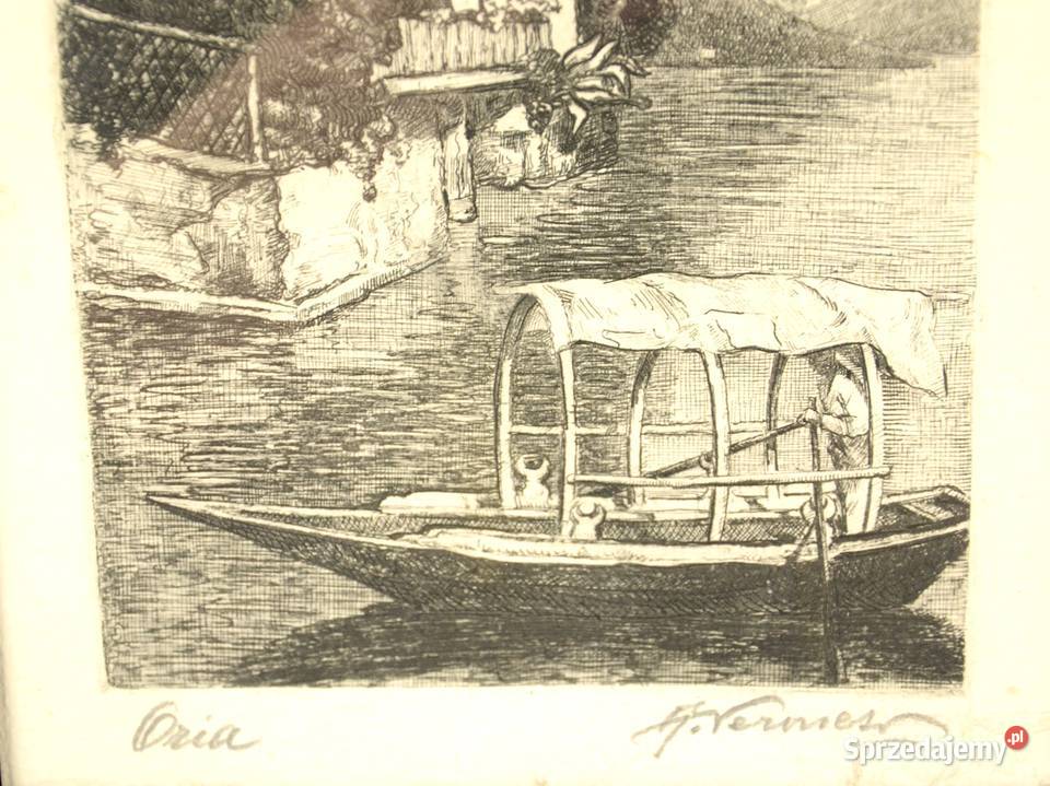 Rycina Oria Jezioro Lugano Villa Fogazzaro mazowieckie Bronisze