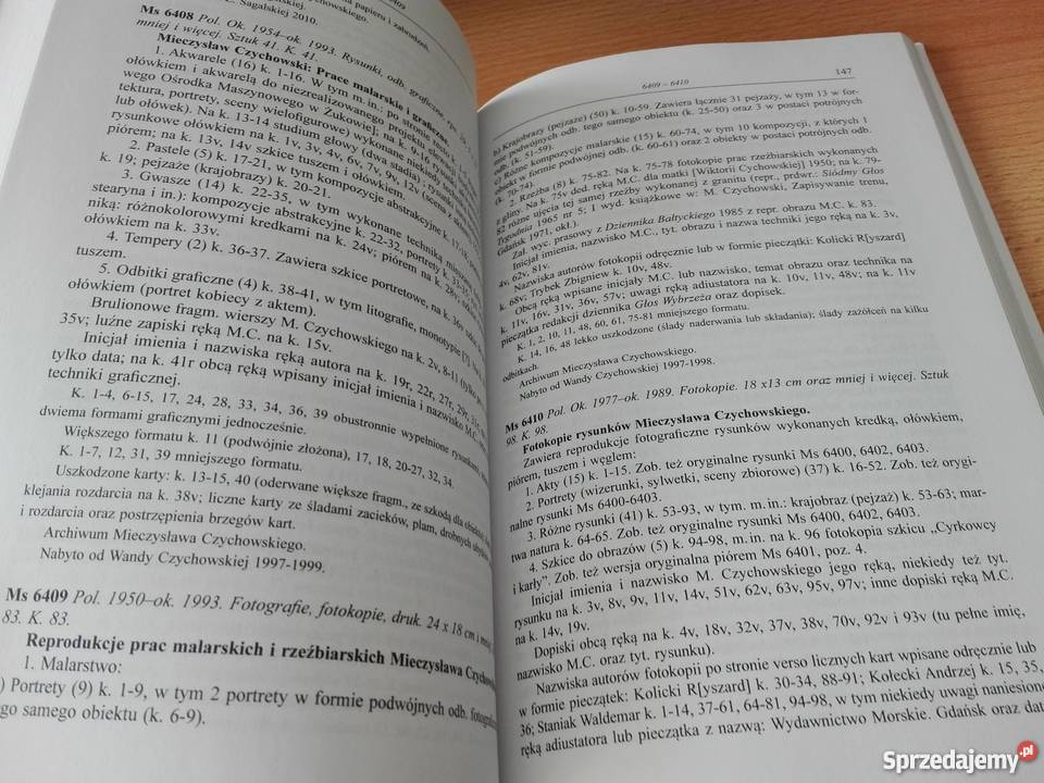 Katalog rękopisów Biblioteki Gdańskiej PAN T 5 Gdańsk sprzedam